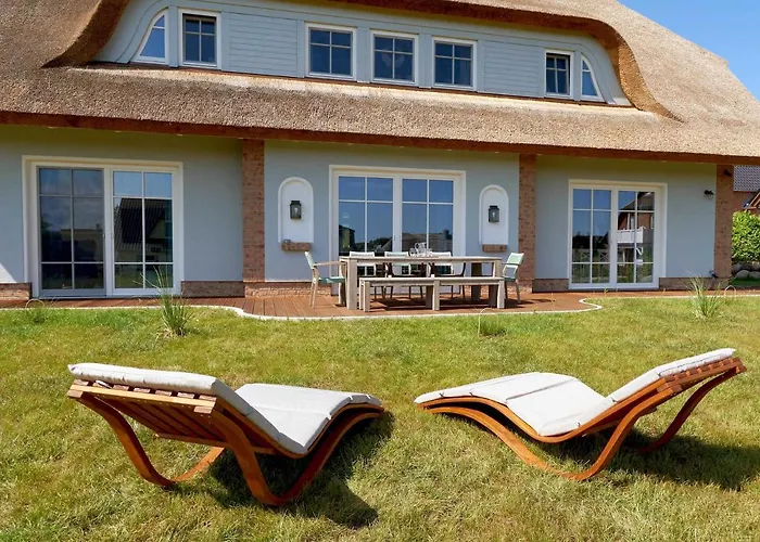 Hébergement de vacances Moenchguter Reethus Mit Wasserblick, Kamin, Sauna