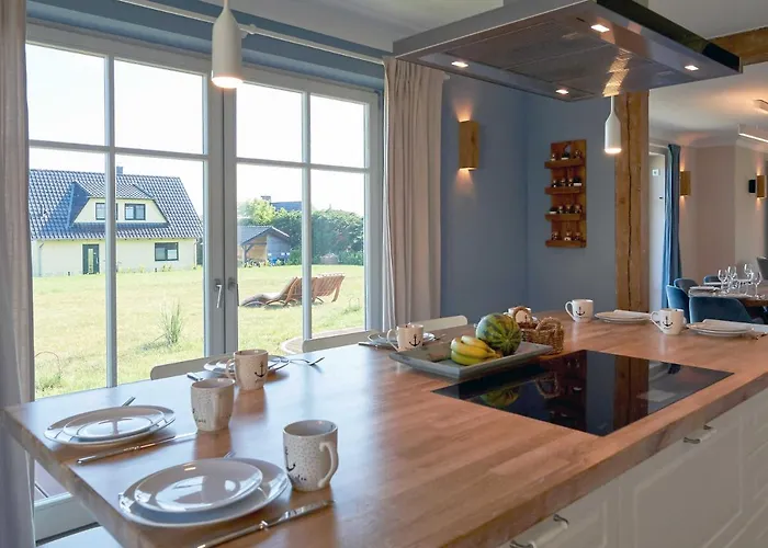 Hébergement de vacances Moenchguter Reethus Mit Wasserblick, Kamin, Sauna